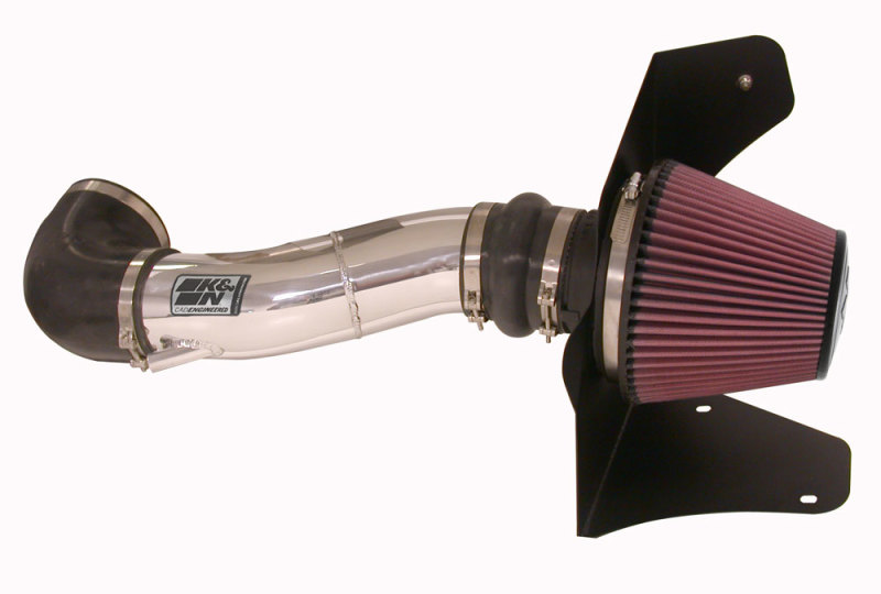Pontiac GTO Performance Air Intake - K&N Engineering - Typhoon Short Ram - Polished - 2005